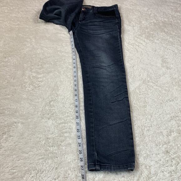 Caikezi Jeans Code embellished pocket straight leg mid rise jeans, 26 - Picture 11 of 15